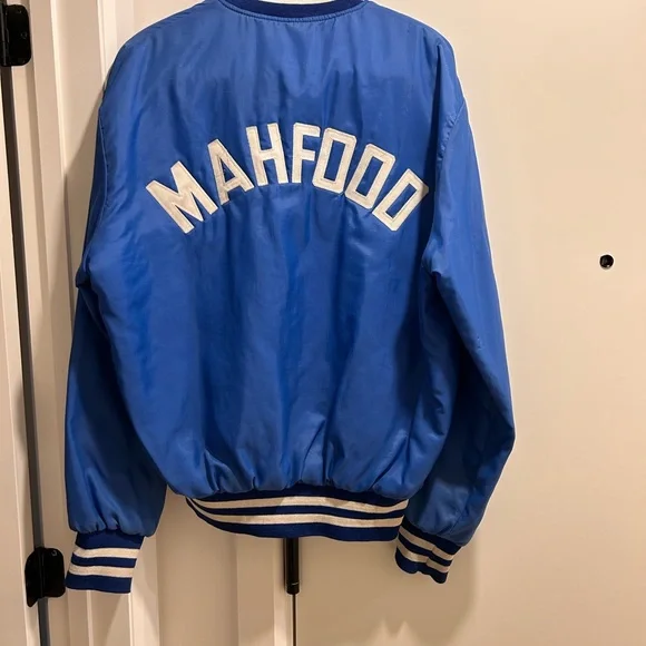 Blue Baseball Jacket - Picture 2 of 3